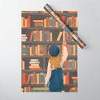 Library Love Wrapping Paper Gallery Image 1