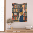 Library Love Wall Tapestry Gallery Image 2