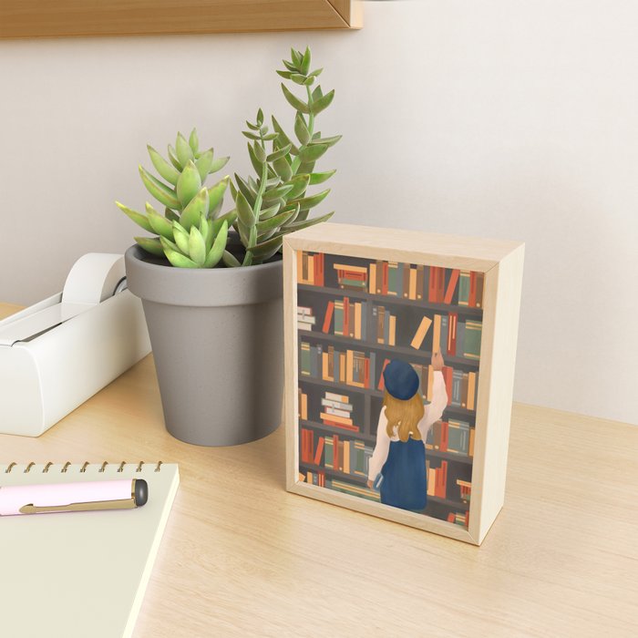 Library Love Mini Art Print Gallery Image 2