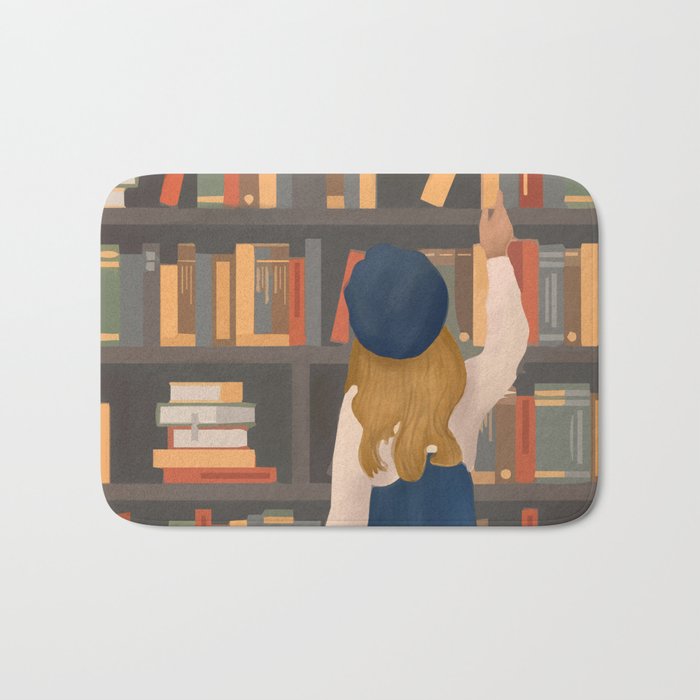 Library Love Bath Mat Gallery Image 1