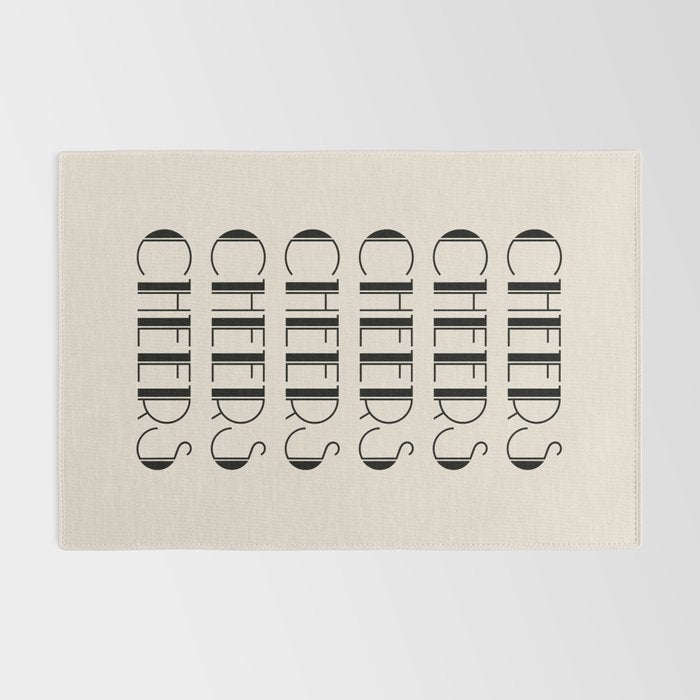Cheers (Beige) Rug Gallery Image 2