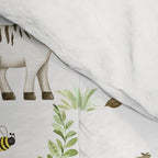 Watercolor Safari Jungle Animals  Comforter Gallery Image 4