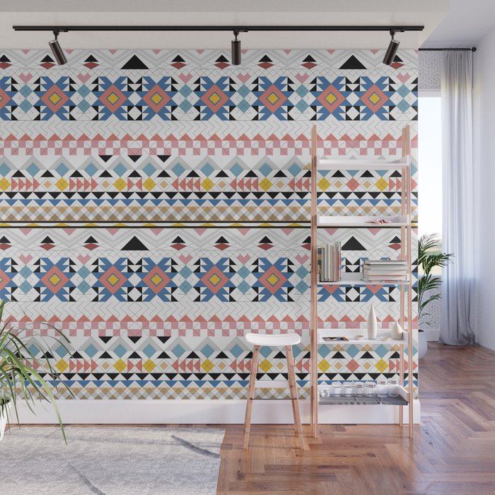 Modern Tribal G Wall Mural Gallery Image 1