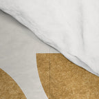 Gold Retro Scandinavian - Mid Century Modern Comforter Gallery Image 4