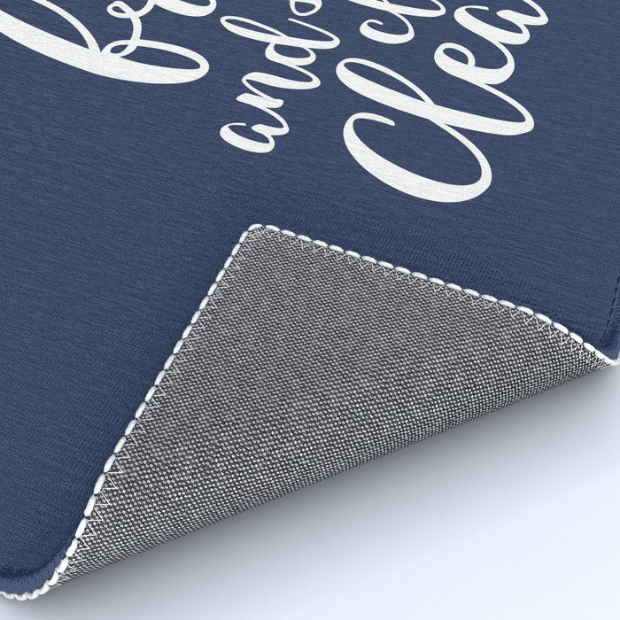 so fresh so clean clean (navy) Rug Gallery Image 4