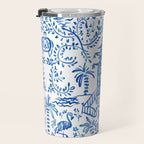 Coastal Chinoiserie  Travel Mug Gallery Image 3