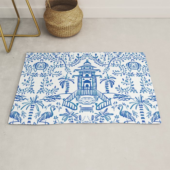 Coastal Chinoiserie  Rug Gallery Image 1