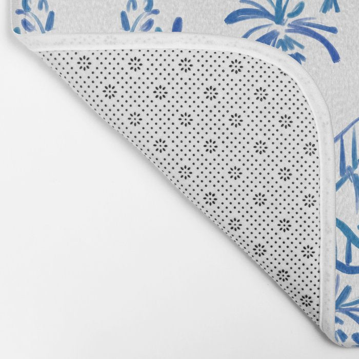 Coastal Chinoiserie  Bath Mat Gallery Image 2