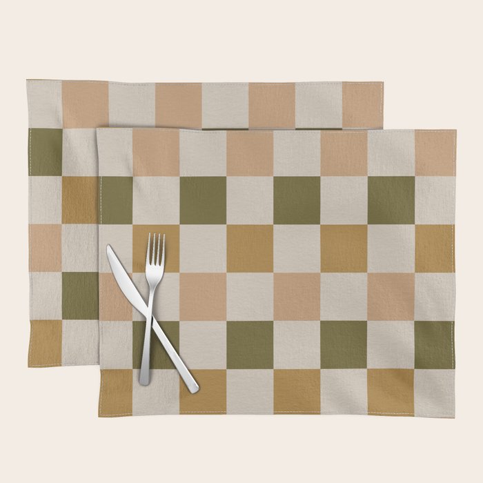 checks â neopolitan Placemat Gallery Image 1