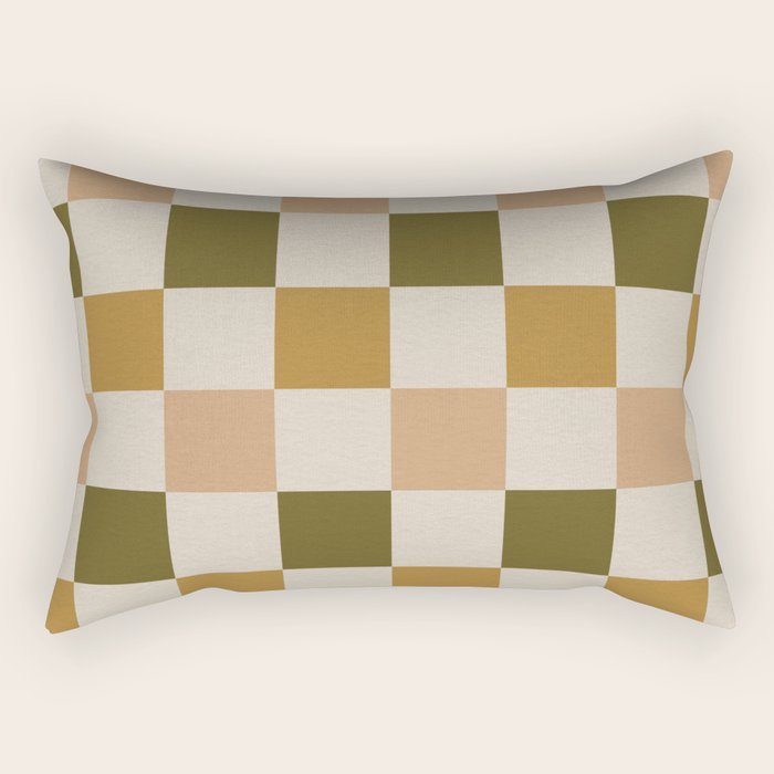 checks â neopolitan Rectangular Pillow Gallery Image 1
