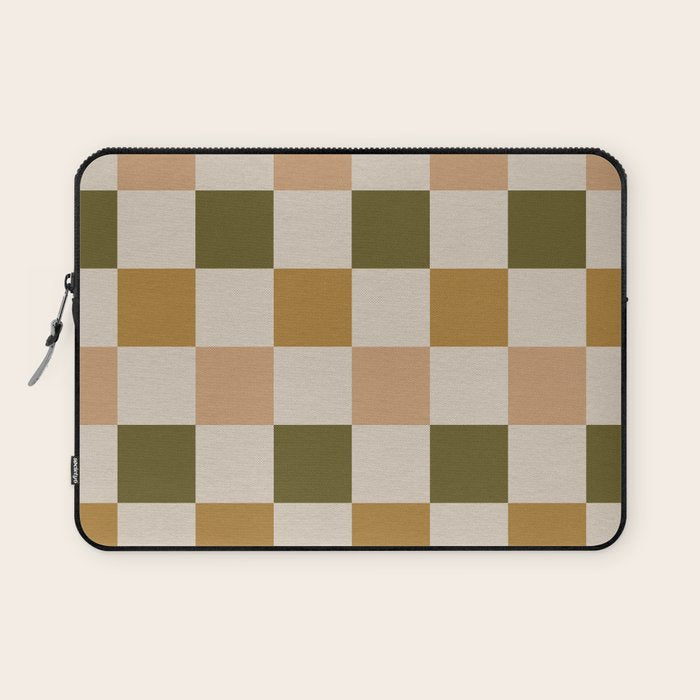 checks â neopolitan Laptop Sleeve Gallery Image 1