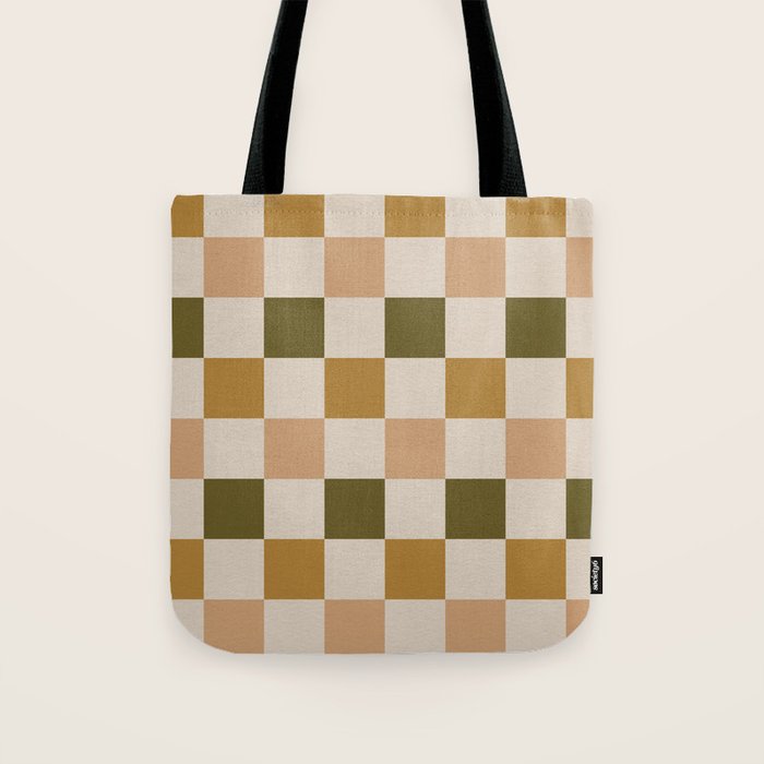 checks â neopolitan Tote Bag Gallery Image 1