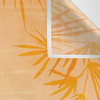 Orange Tropical Sunset Landscape 2 Wall Tapestry Gallery Image 3