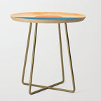 Orange Tropical Sunset Landscape 2 Side Table Gallery Image 1