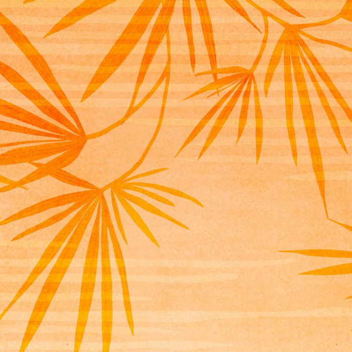 Orange Tropical Sunset Landscape 2 Coffee Mug Gallery Image 2