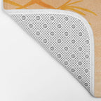 Orange Tropical Sunset Landscape 2 Bath Mat Gallery Image 2