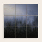 Foggy Forest Wood Wall Art Gallery Image 1