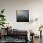 Foggy Forest Wood Wall Art Gallery Image 2