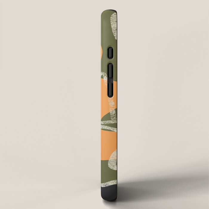 Organic Minimalist Layers 8 iPhone Case Gallery Image 2