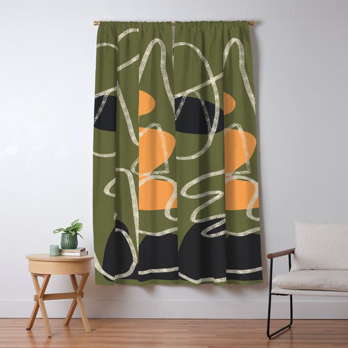 Organic Minimalist Layers 8 Window Curtain Gallery Image 5