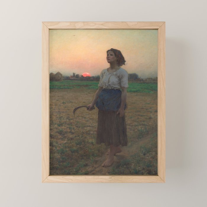 The Song of the Lark, Jules Adolphe Breton, 1884 Mini Art Print Gallery Image 1