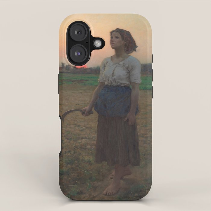 The Song of the Lark, Jules Adolphe Breton, 1884 iPhone Case Gallery Image 1