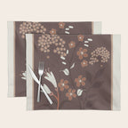Floral Mocha 2 Placemat Gallery Image 1