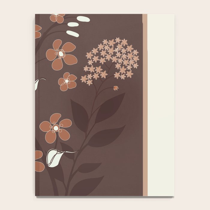 Floral Mocha 2 Notebook Gallery Image 4