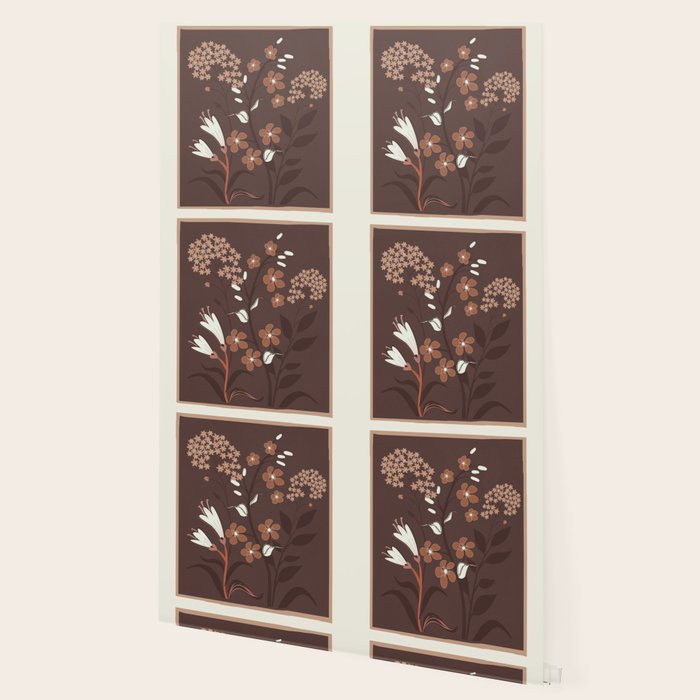 Floral Mocha 2 Wallpaper Gallery Image 2