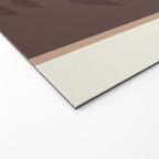 Floral Mocha 2 Welcome Mat Gallery Image 2