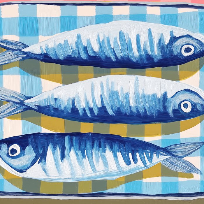 Sardine Picnic Coffee Mug Gallery Image 2