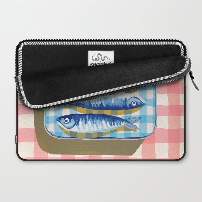 Sardine Picnic Laptop Sleeve Gallery Image 2