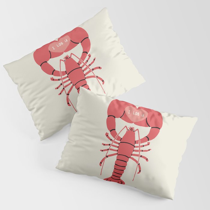 I LOB YOU Pillow Sham Gallery Image 3