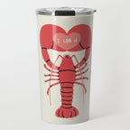 I LOB YOU Travel Mug Gallery Image 1