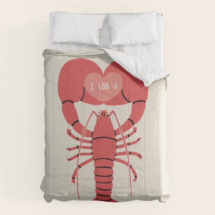 I LOB YOU Comforter Gallery Image 6