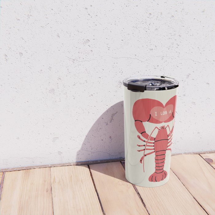 I LOB YOU Travel Mug Gallery Image 4