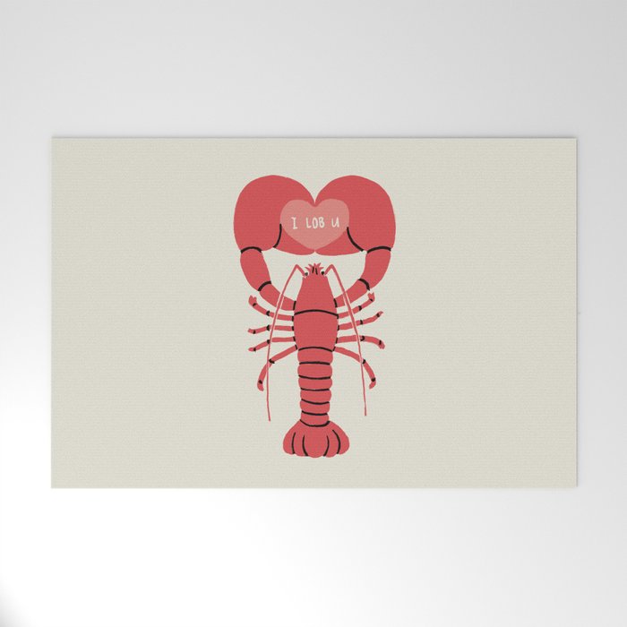 I LOB YOU Welcome Mat Gallery Image 1