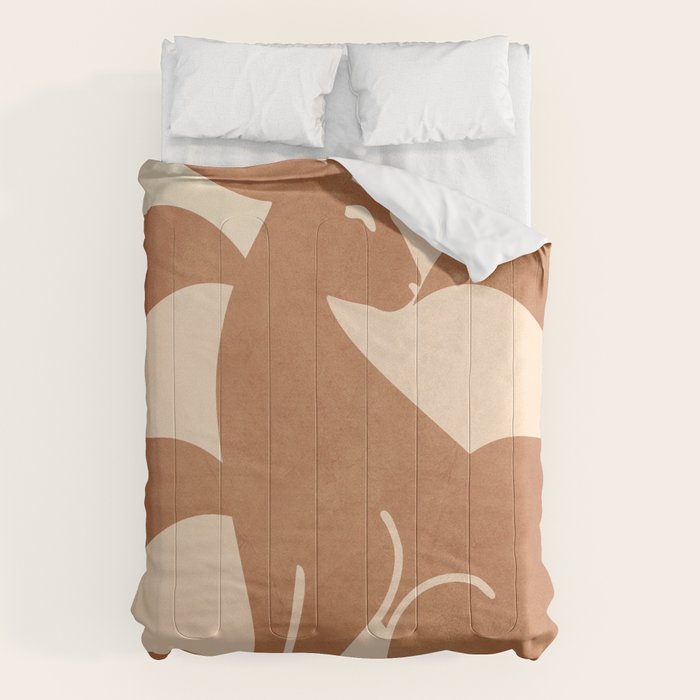 Minimalist Rabbit 5 Comforter Gallery Image 6