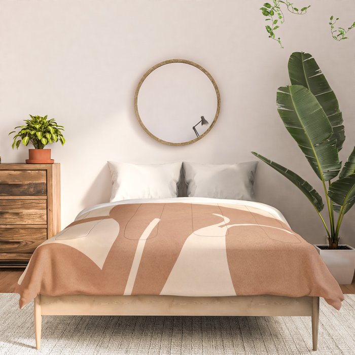Minimalist Rabbit 5 Comforter Gallery Image 3