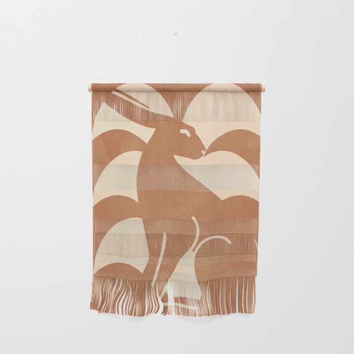 Minimalist Rabbit 5 Wall Hanging Gallery Image 1