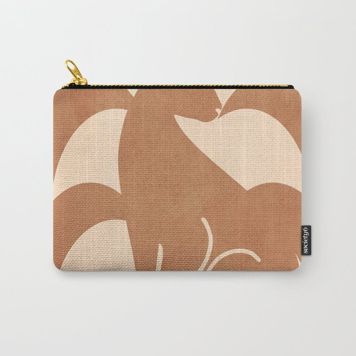 Minimalist Rabbit 5 Carry All Pouch Gallery Image 1