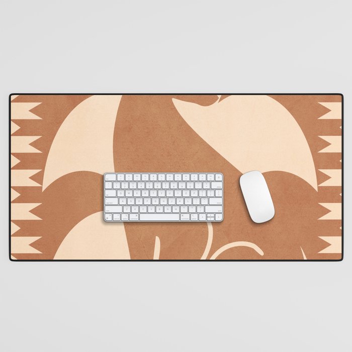 Minimalist Rabbit 5 Desk Mat Gallery Image 1