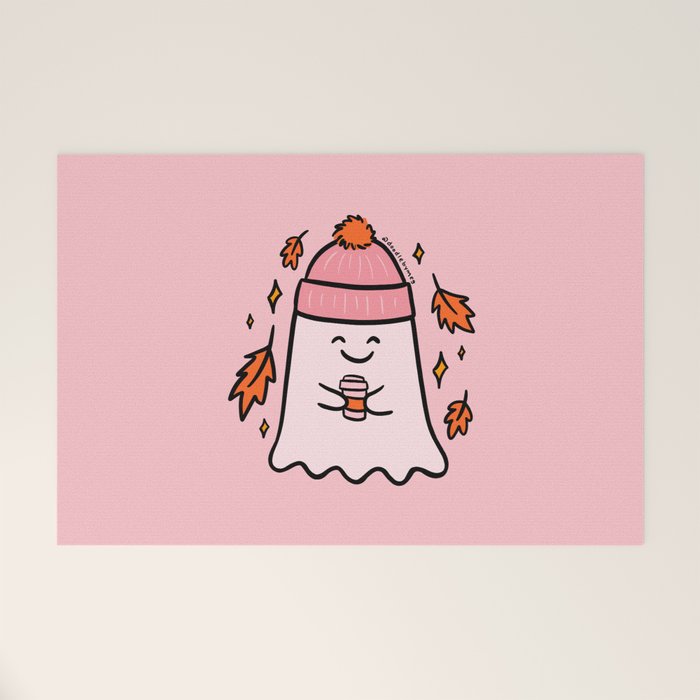 Fall Ghost Welcome Mat Gallery Image 1