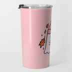 Fall Ghost Travel Mug Gallery Image 3