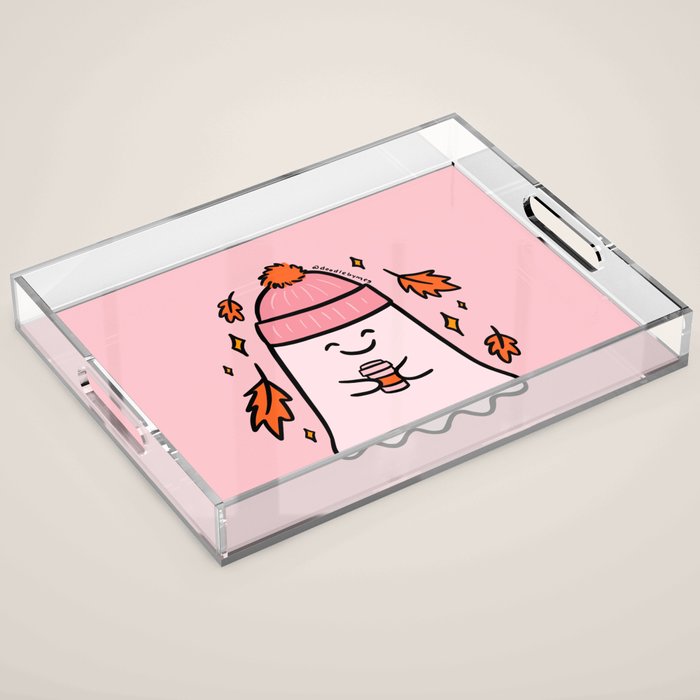 Fall Ghost Acrylic Tray Gallery Image 1