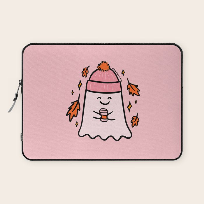 Fall Ghost Laptop Sleeve Gallery Image 1