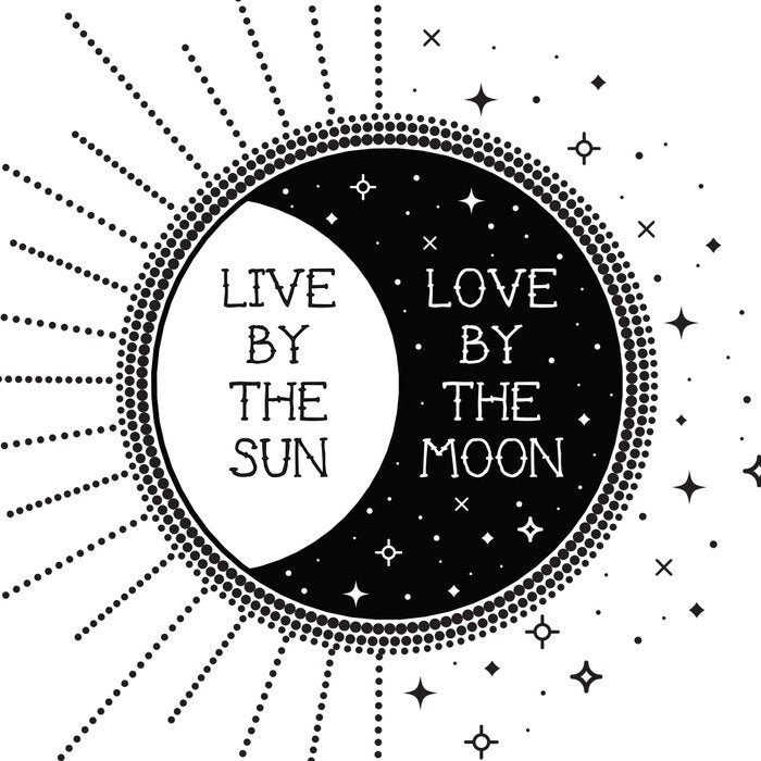 Live by the Sun Love by the Moon Coffee Mug Gallery Image 2