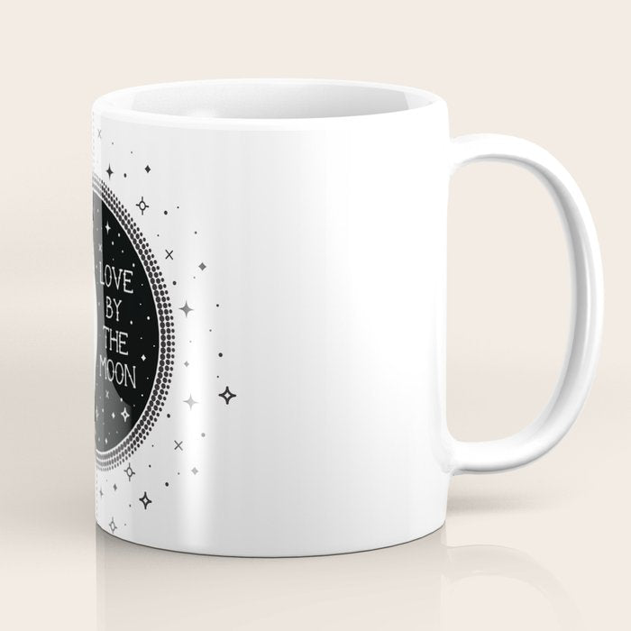 Live by the Sun Love by the Moon Coffee Mug Gallery Image 1