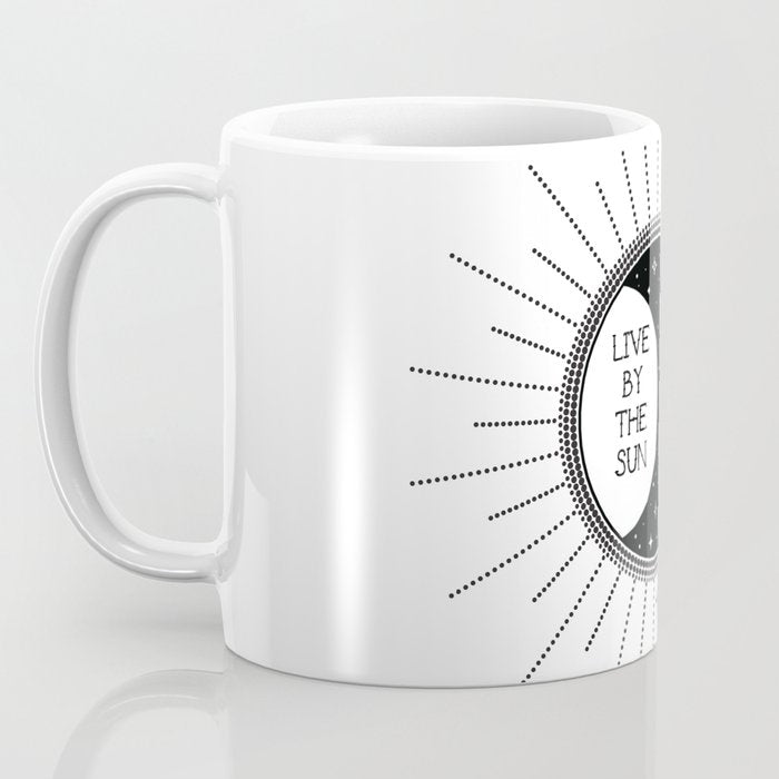 Live by the Sun Love by the Moon Coffee Mug Gallery Image 3