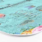 Paris - my blue love Bath Mat Gallery Image 3